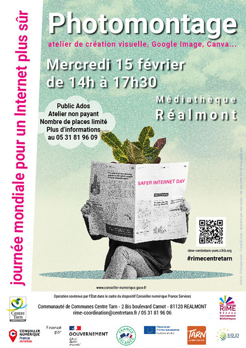 affiche journee mondiale pour un internet plus sur Communauté de